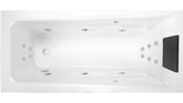 NOVARA Inset Bath or Spa Bath With Sizes 1525/1665/1653 mm And 10/12/16 Flush Jets